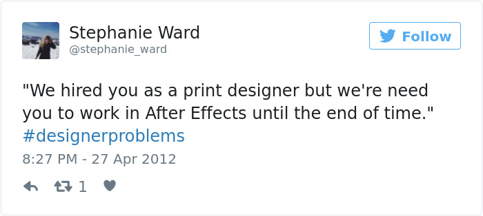 #designerproblems – These Funny Tweets Explain What It Means To Be A Designer