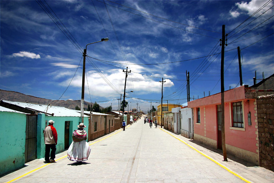 Main Street, Chivay, Peru