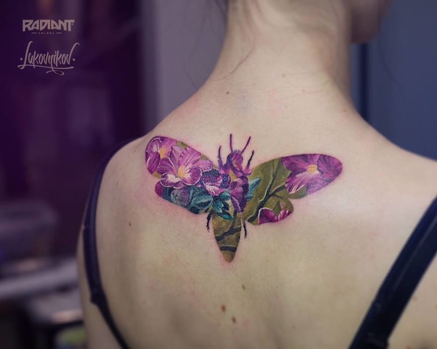 Magnificent Double Exposure Tattoos Magnificent Double Exposure Tattoos
