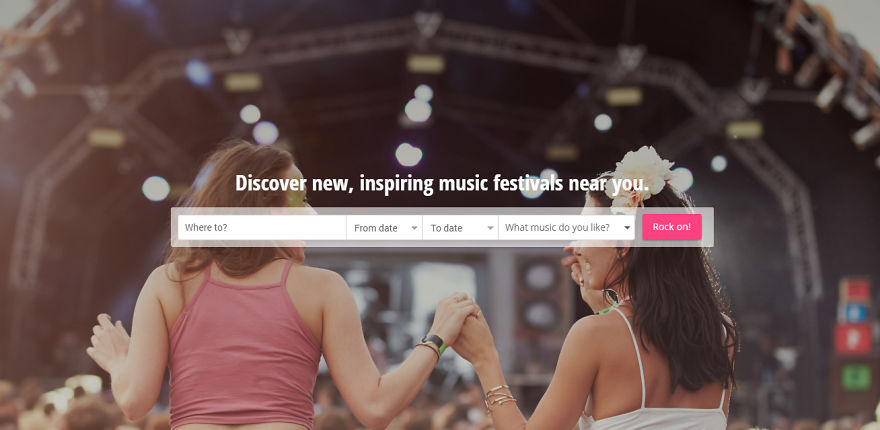 My Boyfriend Created This Amazing Festival Search Engine