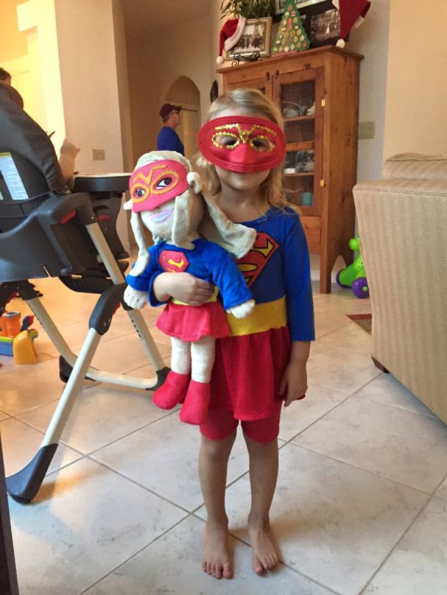 Fathers Turn Their Kids Into Superheroes