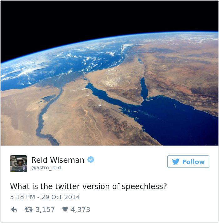 Astronaut Tweets