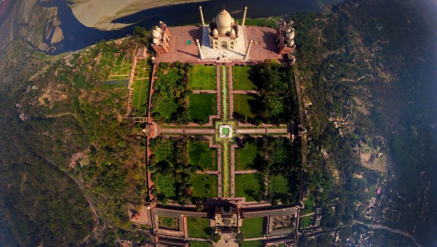 Incredible Aerial Shots Of Famous Places