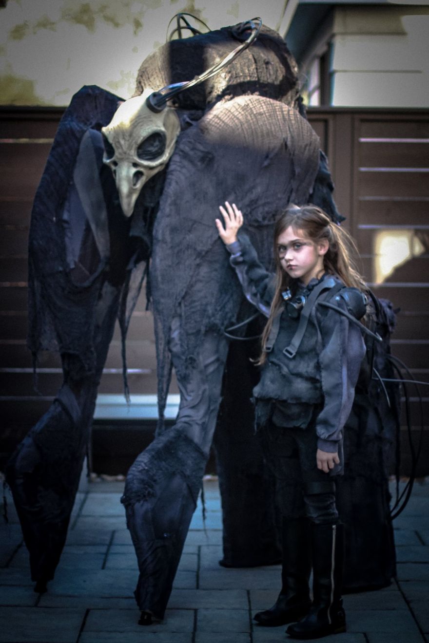 My Daughter And I Are Ready To Terrorize The Neighborhood This Halloween (See GIF Inside)