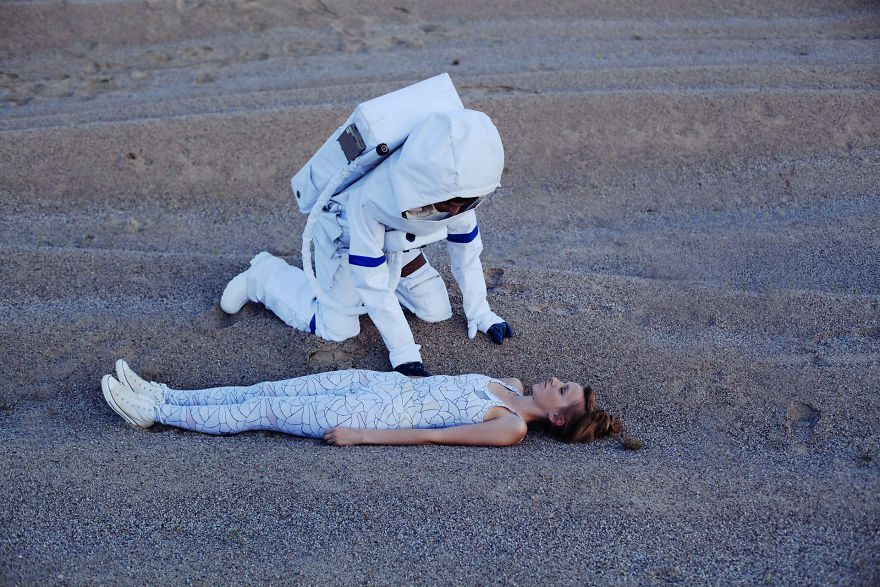 I Created An Intergalactic Love Story Inside A Gravel Quarry