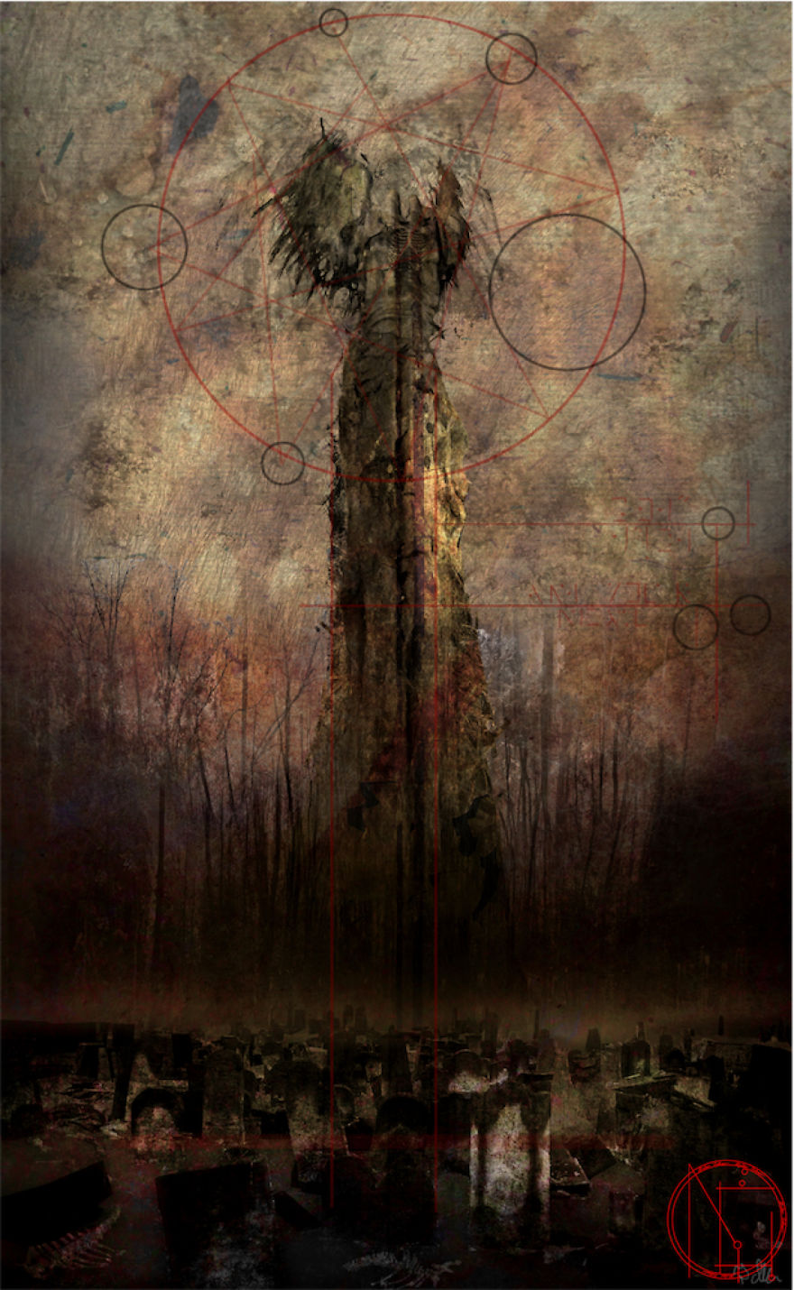 Creepy/weird/odd- I Started Showing Off My Arts