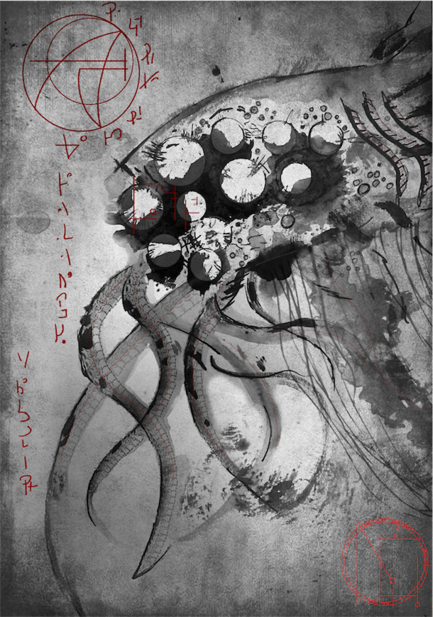 Creepy/weird/odd- I Started Showing Off My Arts