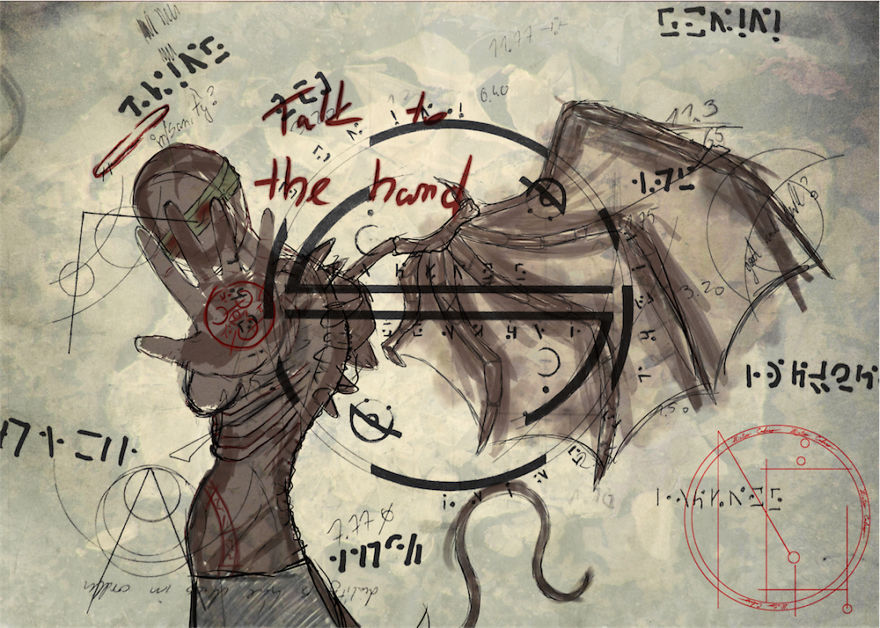 Creepy/weird/odd- I Started Showing Off My Arts