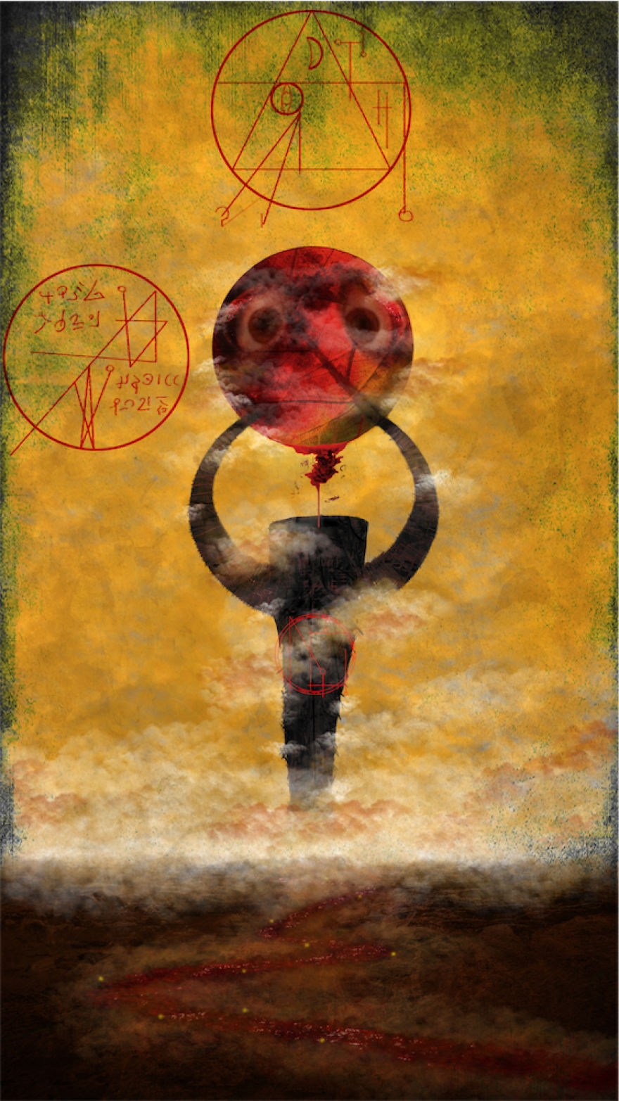 Creepy/weird/odd- I Started Showing Off My Arts