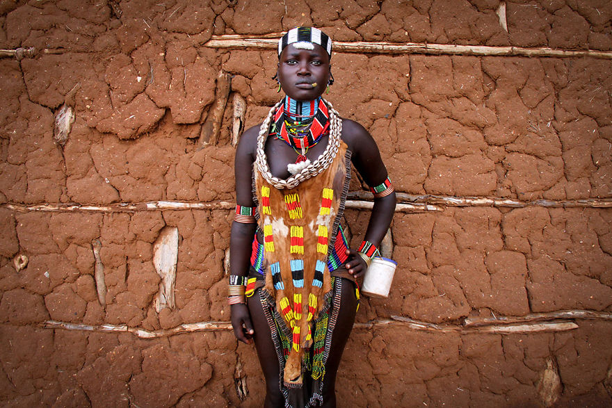 Full Of Grace – Some People You’ll Meet Will Just Make You Speechless. Here Is A Hamar Women In Southern Ethiopia