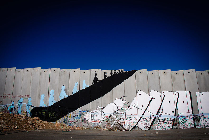 Separation Wall Between Israel And The Palestinian Occupied Territories, Bethlehem