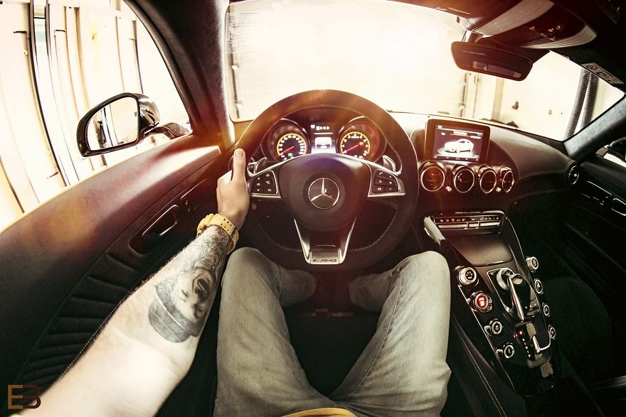 I Photograph The Drivers View Of Cars. Part 2