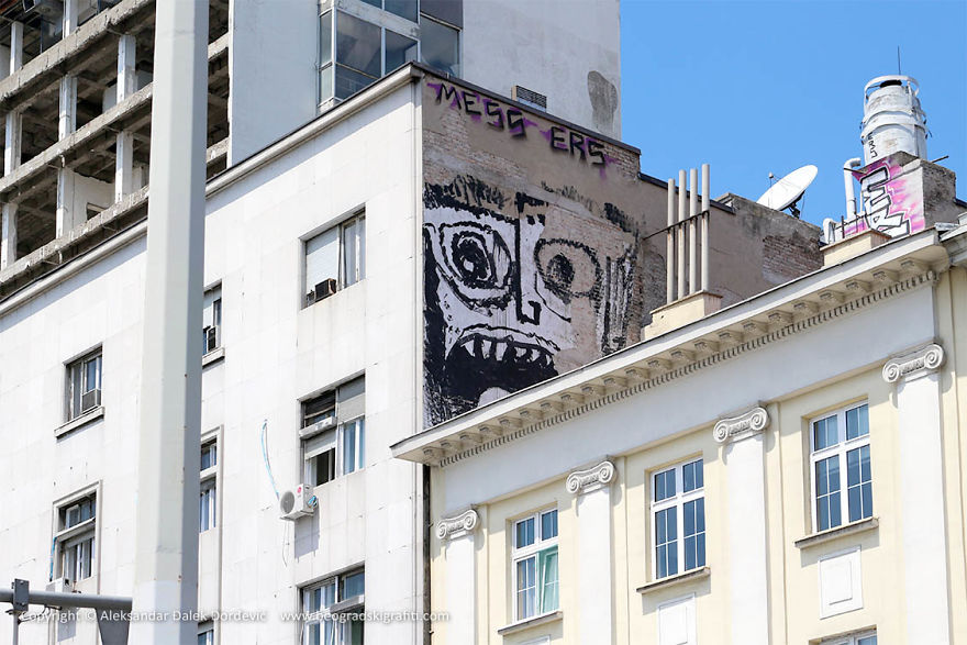 Street Art Belgrade - Face The Wall Street Art Belgrade - Face The Wall