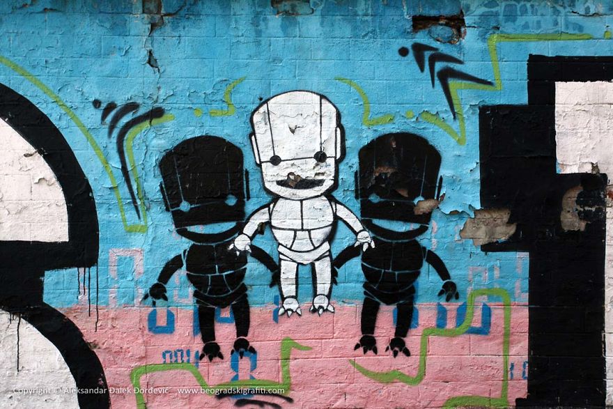 Street Art Belgrade - Face The Wall Street Art Belgrade - Face The Wall