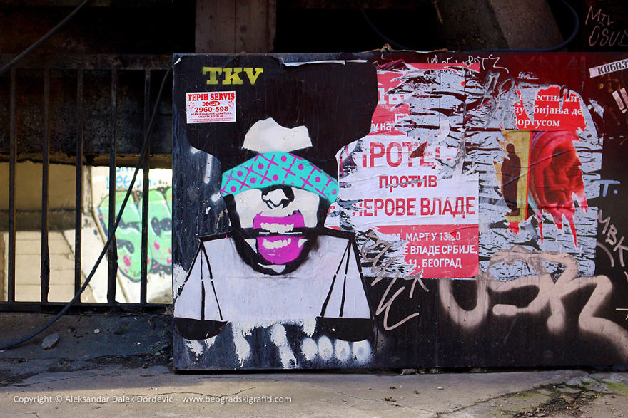 Street Art Belgrade - Face The Wall Street Art Belgrade - Face The Wall