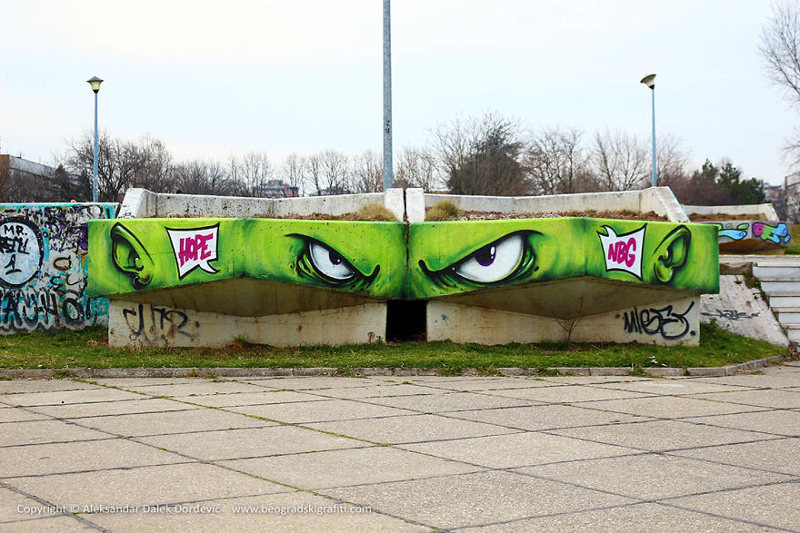 Street Art Belgrade - Face The Wall Street Art Belgrade - Face The Wall