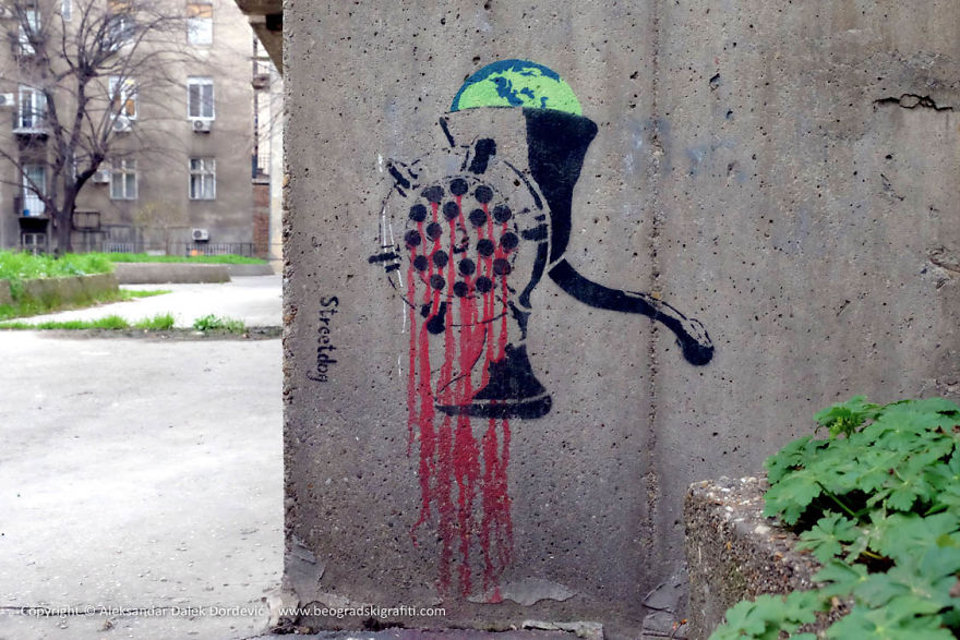 Street Art Belgrade - Face The Wall Street Art Belgrade - Face The Wall