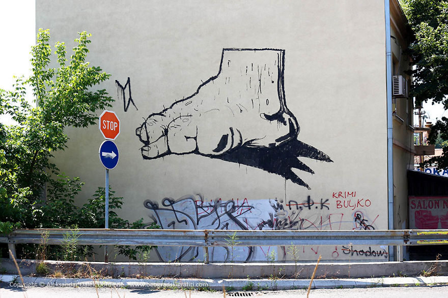 Street Art Belgrade - Face The Wall Street Art Belgrade - Face The Wall