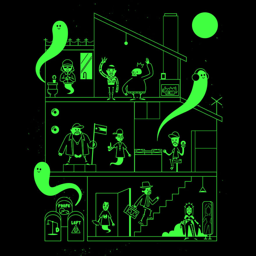 Celebrate Halloween With Late Hip Hop Artists