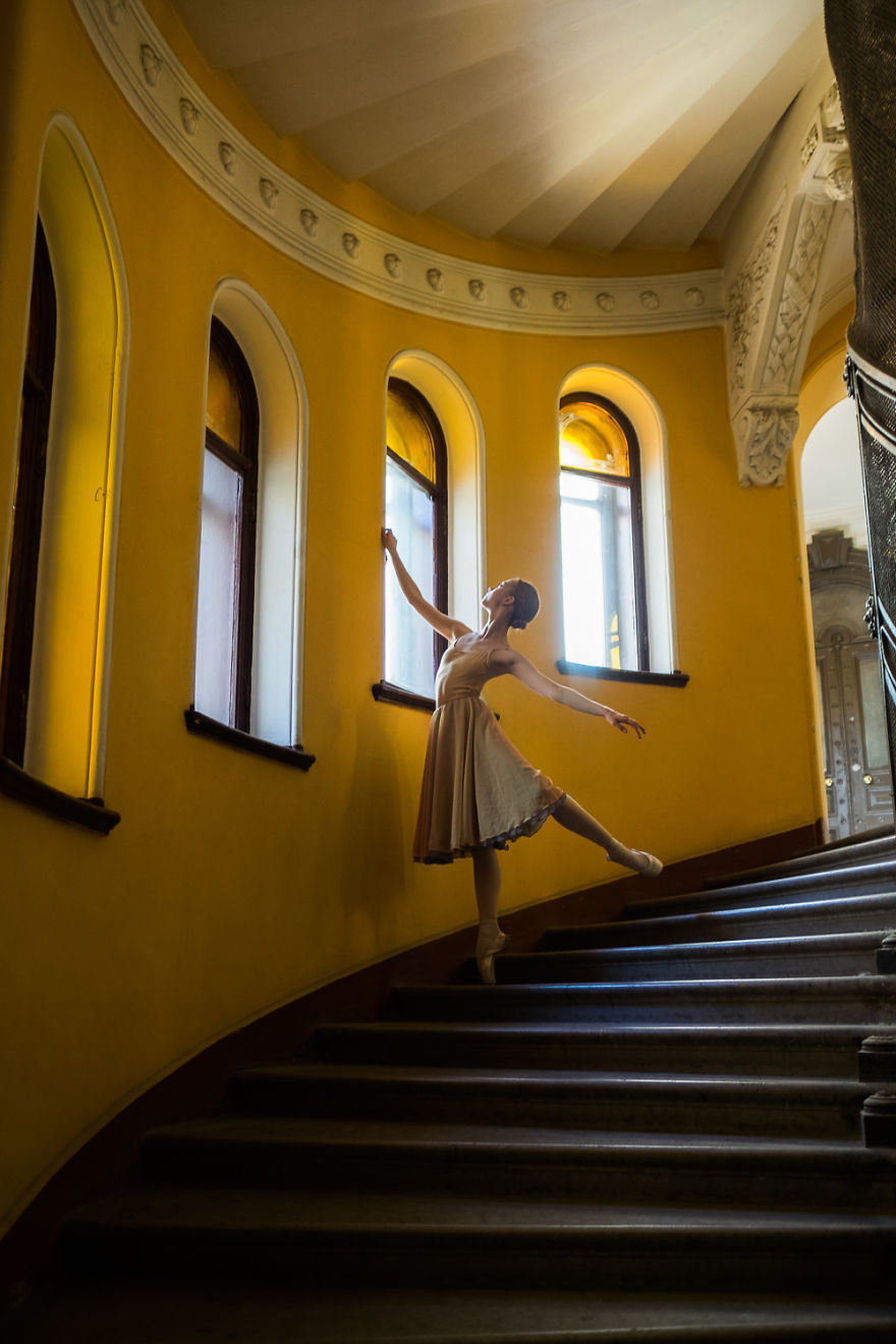 Ballet Tales In Tzar House Halls Of St. Petersburg By Darian Volkova