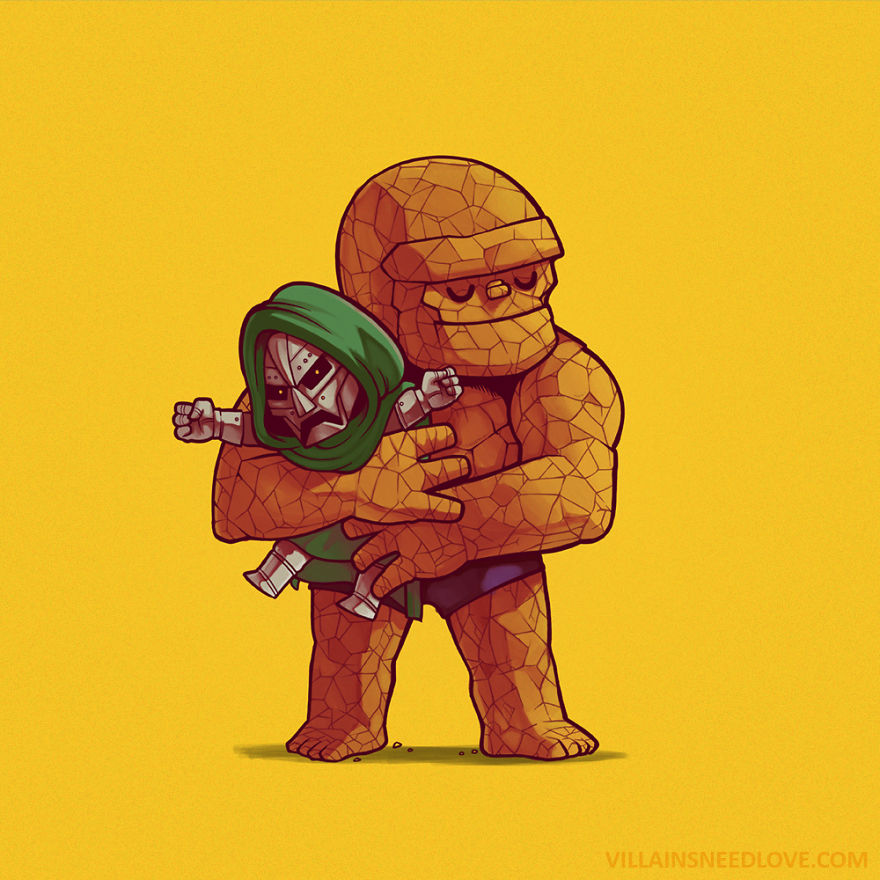 Dr. Doom And The Thing