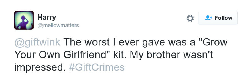 10+ Funniest Gift Crimes Tweets