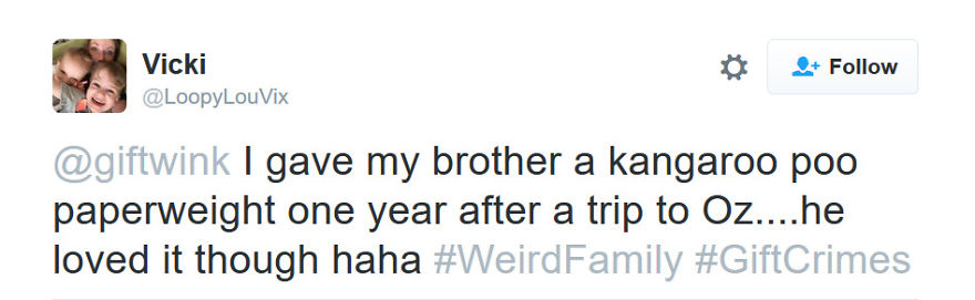 10+ Funniest Gift Crimes Tweets