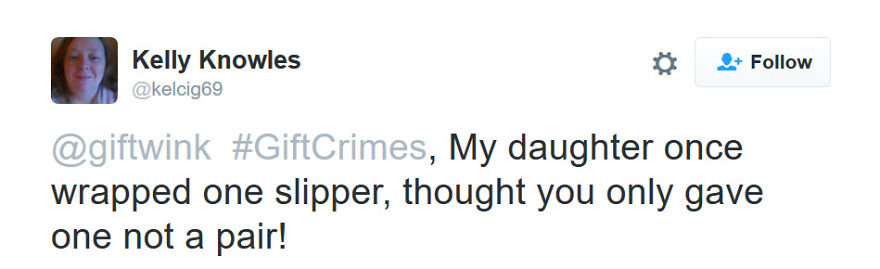 10+ Funniest Gift Crimes Tweets