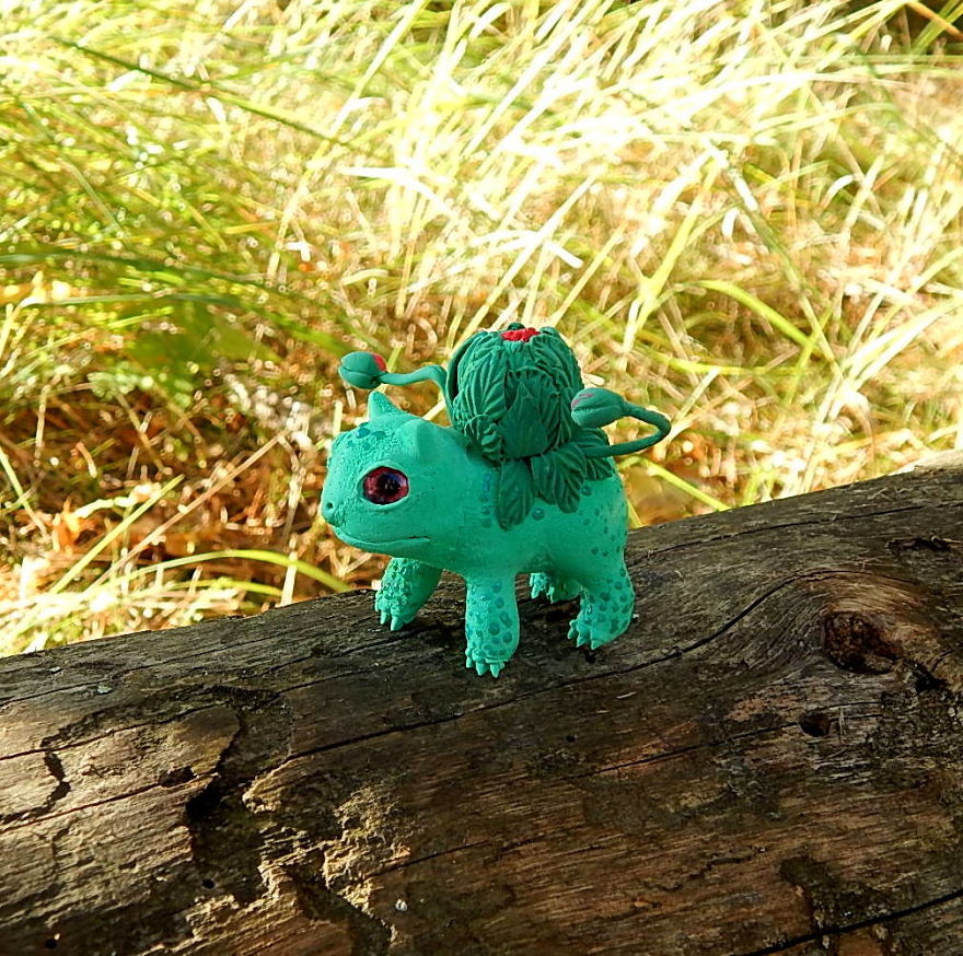 I Made This Pokemon Bulbasaur Figurine Out Of Clay