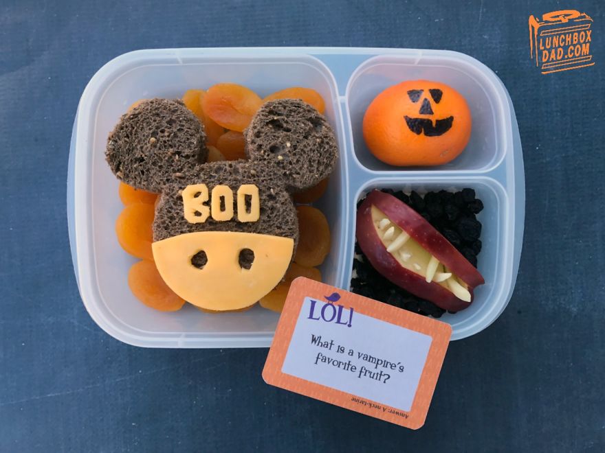 I Make Halloween Character School Lunches For My Kids