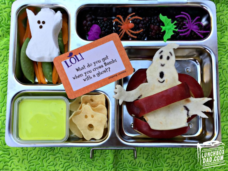 I Make Halloween Character School Lunches For My Kids