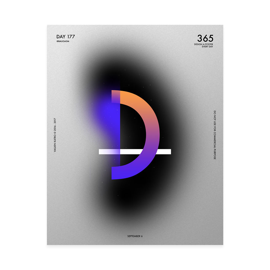 I Challenged Myself To Design A Poster Every Day For 1 Year.