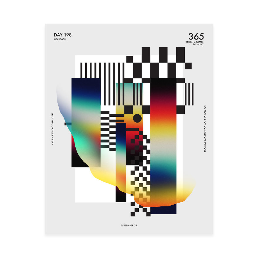 I Challenged Myself To Design A Poster Every Day For 1 Year.