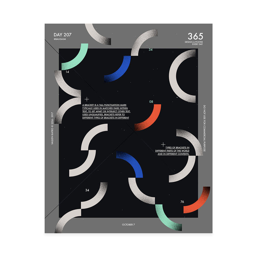 I Challenged Myself To Design A Poster Every Day For 1 Year.