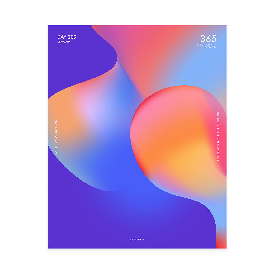 I Challenged Myself To Design A Poster Every Day For 1 Year.