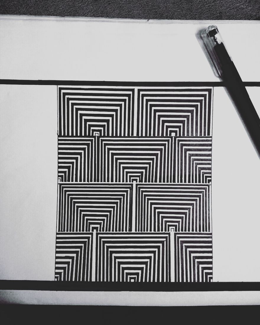 I Fell In Love With Optical Illusions And Almost Get High Off Them In A Weird Way
