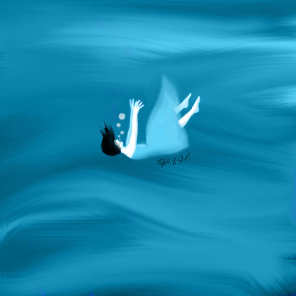 I Spent Three Hours Painting In The Bus