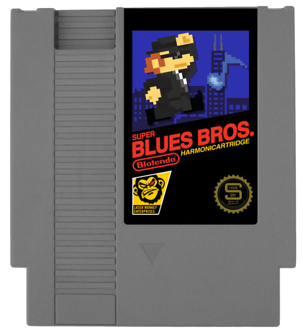 I Turned An Old Nintendo Game Into A Harmonica. I Turned An Old Nintendo Game Into A Harmonica.