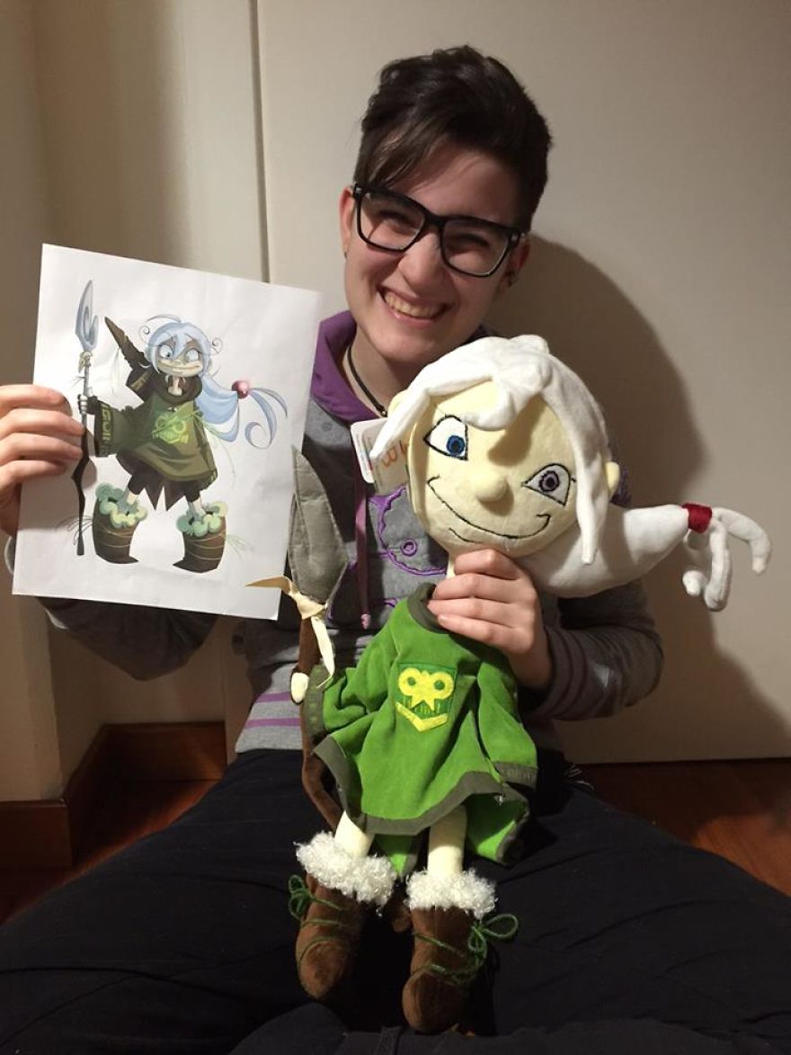 I Turned My Little Sister's Doodles Into Real Stuffed Animals