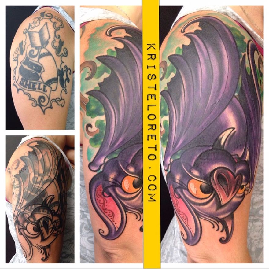 Crazy Tattoo Cover Ups Crazy Tattoo Cover Ups