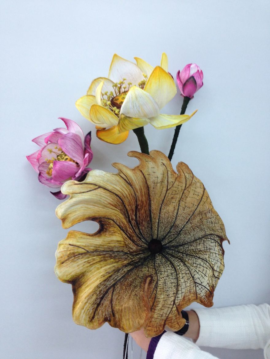 Traditional Nature Embroidery By Vietnamese Company