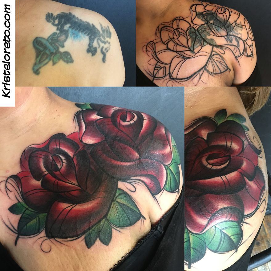 Crazy Tattoo Cover Ups Crazy Tattoo Cover Ups