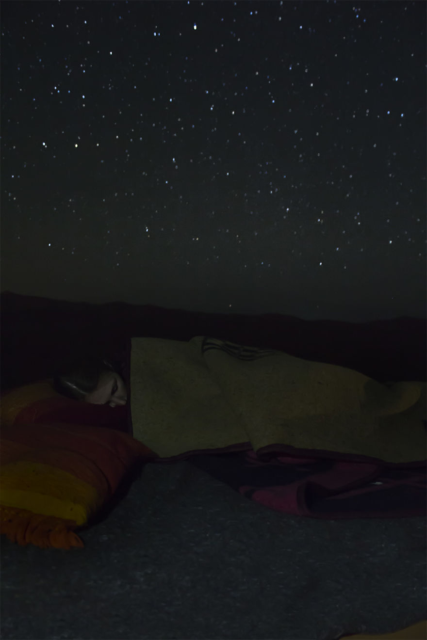 Camels Into The Sahara To Fall Asleep Under The Stars
