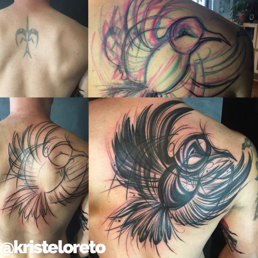 Crazy Tattoo Cover Ups Crazy Tattoo Cover Ups