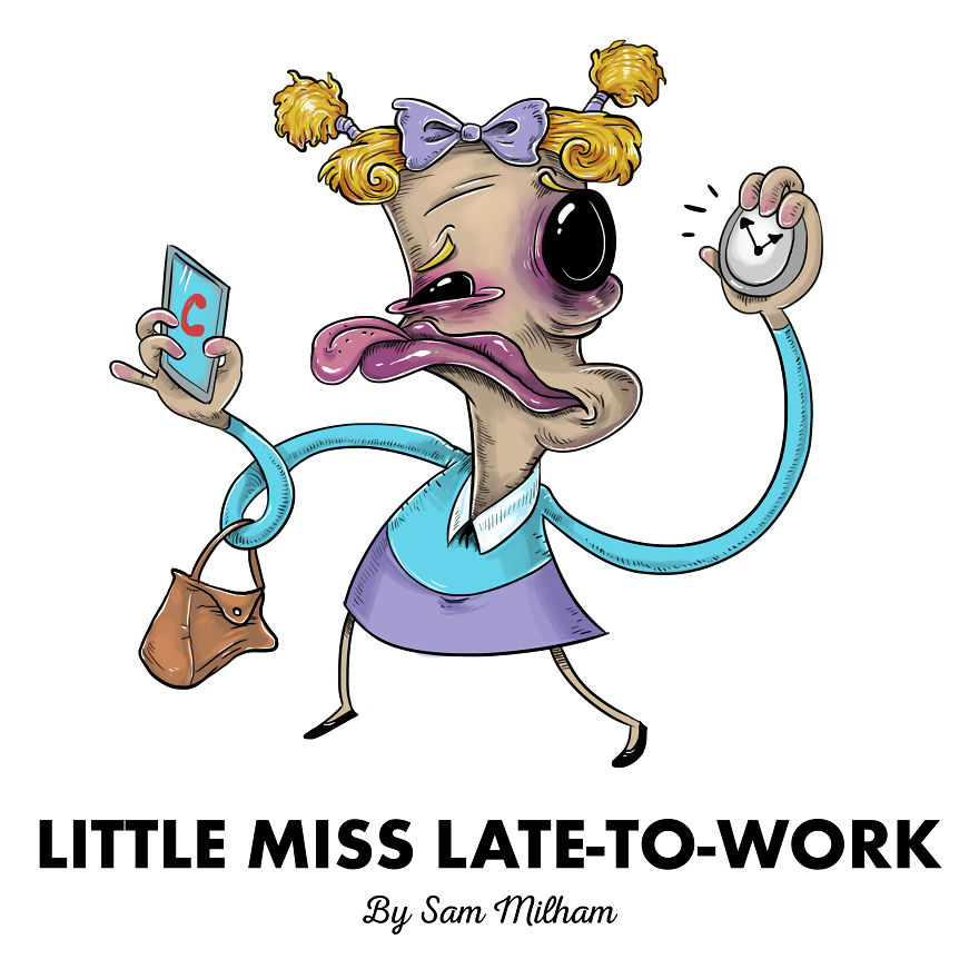 Little Miss Late To Work