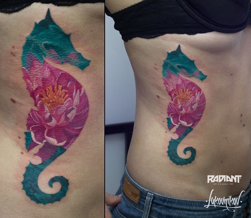Magnificent Double Exposure Tattoos Magnificent Double Exposure Tattoos