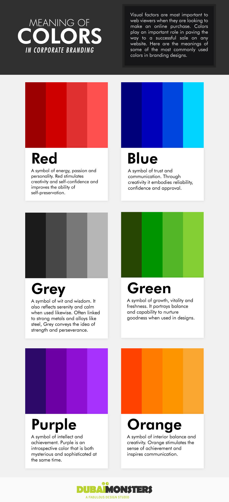 Meaning Of Colors In Corporate Branding