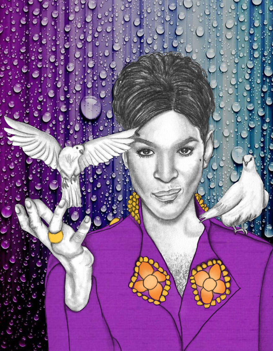 My Portrait Illustrations Are Inspired By My Favorite People And Music My Portrait Illustrations Are Inspired By My Favorite People And Music