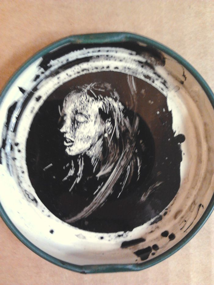 One Less Cap In The Trash! My China Ink Portraits On Bottle Caps
