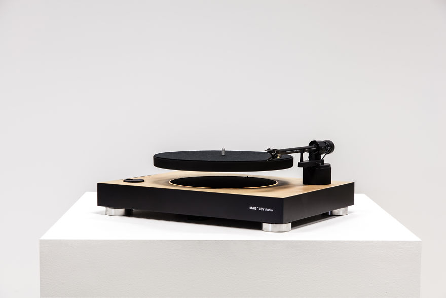 The World's First Levitating Turntable